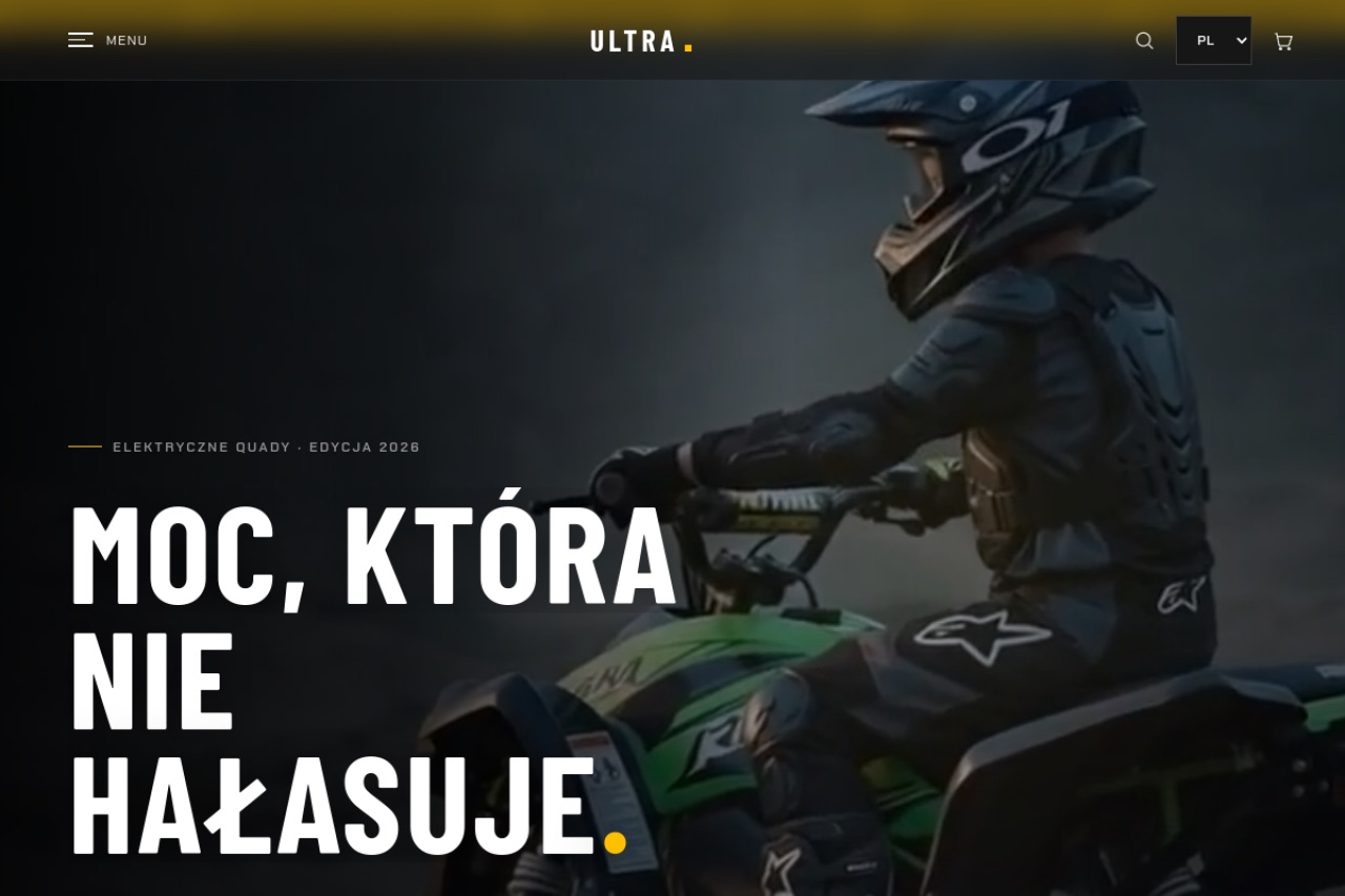 ULTRA ATX - podgląd strony